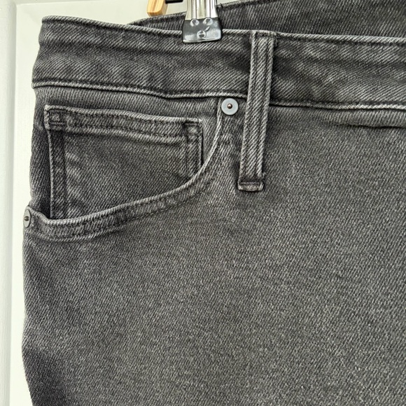 •Madewell• 10” High Rise Skinny Gray Jeans - Size 35/20 - Picture 4 of 9